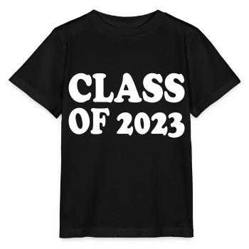 Class of 2023 - Stanley/Stella Kinder T-Shirt MINI CREATOR  - Schwarz - Vorne - Mikhail (115cm)
