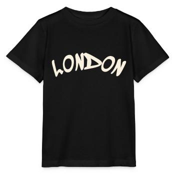 London - Great Britain - England - Stanley/Stella MINI CREATOR Kids’ T-Shirt - black - Front - Mikhail (115cm)