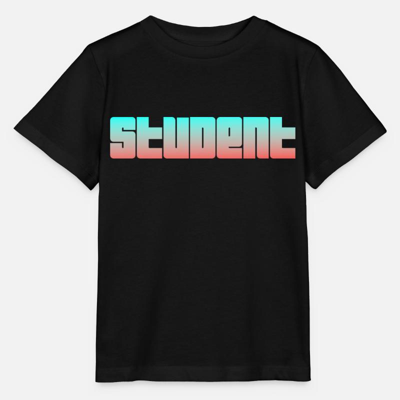 Student Logo - Stanley/Stella MINI CREATOR Kids’ T-Shirt - black