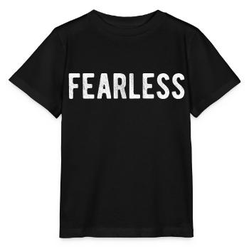 Fearless t-shirt - Stanley/Stella MINI CREATOR Kids’ T-Shirt - black - Front - Mikhail (115cm)