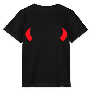 devil - Stanley/Stella MINI CREATOR Kids’ T-Shirt - black - Front - Mikhail (115cm)
