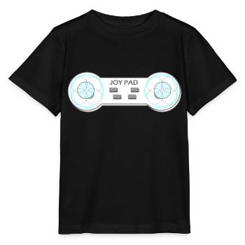 Joy Pad Boob Controller - Stanley/Stella MINI CREATOR Kids’ T-Shirt - black - Front - Mikhail (115cm)