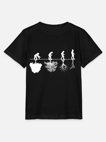 Critique d'évolution - T-shirt bio MINI CREATOR Stanley/Stella Enfant - noir