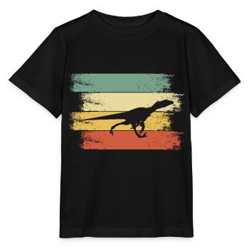 Dino - Stanley/Stella MINI CREATOR Kids’ T-Shirt - black - Front - Mikhail (115cm)