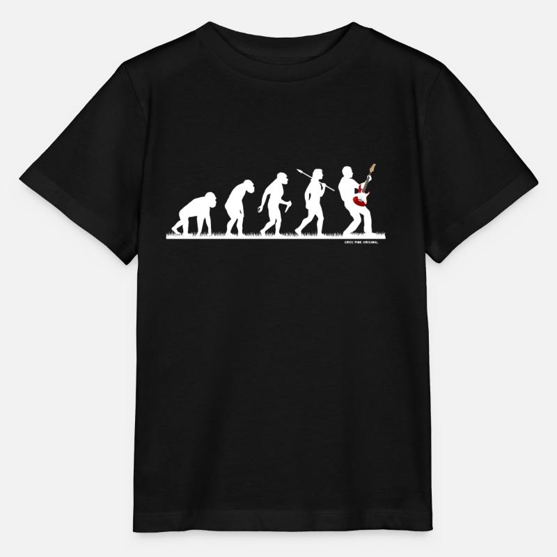 Evo Guitariste guitare électrique Evolution - T-shirt bio MINI CREATOR Stanley/Stella Enfant - noir