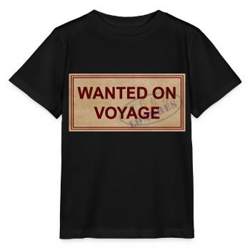 Wanted on Voyage - Stanley/Stella MINI CREATOR Kids’ T-Shirt - black - Front - Mikhail (115cm)