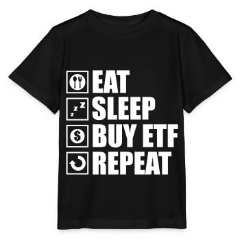 Buy ETF saying - Stanley/Stella MINI CREATOR Kids’ T-Shirt - black - Front - Mikhail (115cm)