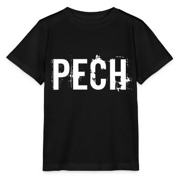Pech Partnerlook Paar Couple - Stanley/Stella Kinder T-Shirt MINI CREATOR  - Schwarz - Vorne - Mikhail (115cm)