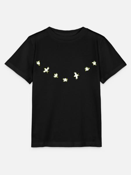 Birdies - T-shirt bio MINI CREATOR Stanley/Stella Enfant - noir