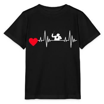 Dirigenten Dirigent Musik Dirigieren Geschenk - Stanley/Stella Kinder T-Shirt MINI CREATOR  - Schwarz - Vorne - Mikhail (115cm)
