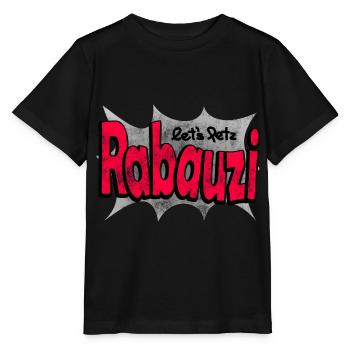 Rabauzi Kind Spruch kleine Mäuse Frechdachs - Stanley/Stella Kinder T-Shirt MINI CREATOR  - Schwarz - Vorne - Mikhail (115cm)