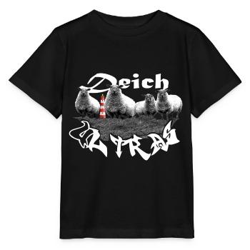 Deich Ultras - Stanley/Stella Kinder T-Shirt MINI CREATOR  - Schwarz - Vorne - Mikhail (115cm)