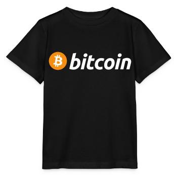 Bitcoin (Bitcoin) - Stanley/Stella Kinder T-Shirt MINI CREATOR  - Schwarz - Vorne - Mikhail (115cm)