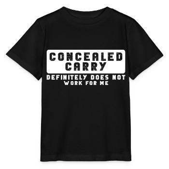 Adulte Blague Dissimulé Porter Adulte Humour - T-shirt bio MINI CREATOR Stanley/Stella Enfant - noir - Devant - Mikhail (115cm)