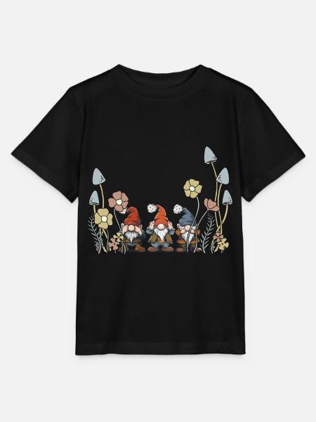 Waldbewohner Zwerg Zwerge Troll Märchen Kind - Stanley/Stella Kinder T-Shirt MINI CREATOR  - Schwarz