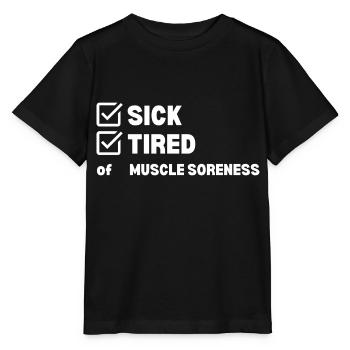 Sick and Tired - Stanley/Stella MINI CREATOR Kids’ T-Shirt - black - Front - Mikhail (115cm)