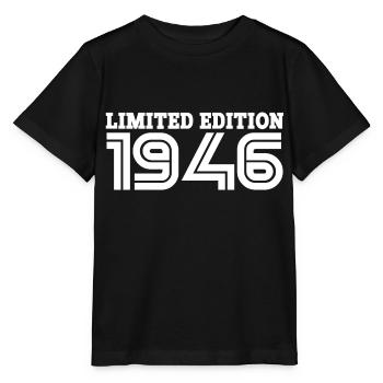1946 - Né en 1946 - Fantastique depuis 1946 - T-shirt bio MINI CREATOR Stanley/Stella Enfant - noir - Devant - Mikhail (115cm)