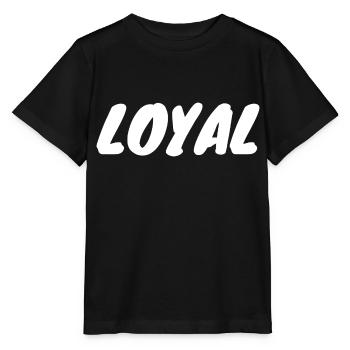 Loyal Loyalty - Stanley/Stella MINI CREATOR Kids’ T-Shirt - black - Front - Mikhail (115cm)