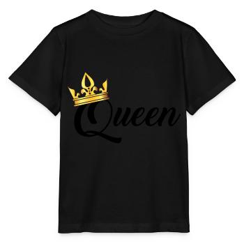 Queen - Stanley/Stella MINI CREATOR Kids’ T-Shirt - black - Front - Mikhail (115cm)