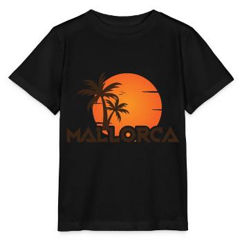 MALLORCA SUNSET - Stanley/Stella Kinder T-Shirt MINI CREATOR  - Schwarz - Vorne - Mikhail (115cm)