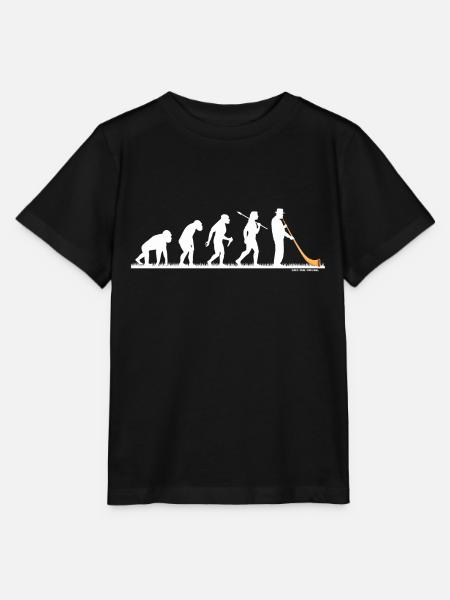 Evo Alphorn Souffleurs de cor des Alpes Evolution Albhorn - T-shirt bio MINI CREATOR Stanley/Stella Enfant - noir