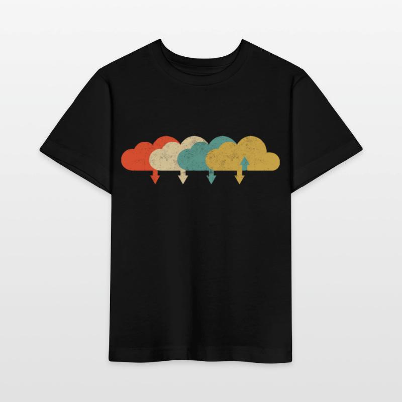 Vintage DevOps Engineer Cloud Computing Stanley/Stella MINI CREATOR Kids’ T-Shirt