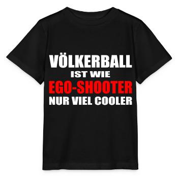 Völkerball - Stanley/Stella Kinder T-Shirt MINI CREATOR  - Schwarz - Vorne - Mikhail (115cm)