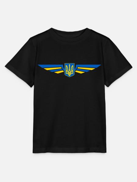 Ukraine Geflügelt - Stanley/Stella Kinder T-Shirt MINI CREATOR - Schwarz