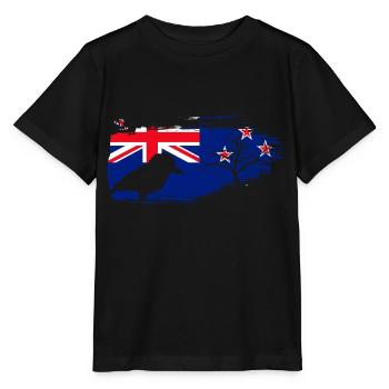 Kookaburra Birder Ornithologie ornithologique - T-shirt bio MINI CREATOR Stanley/Stella Enfant - noir - Devant - Mikhail (115cm)