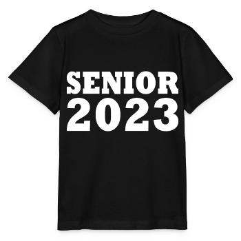 Senior 2023 - Stanley/Stella Kinder T-Shirt MINI CREATOR  - Schwarz - Vorne - Mikhail (115cm)