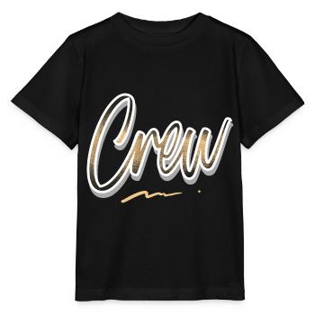 Crew - Stanley/Stella Kinder T-Shirt MINI CREATOR  - Schwarz - Vorne - Mikhail (115cm)
