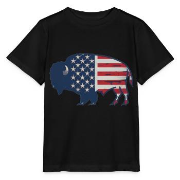 Bison - T-shirt bio MINI CREATOR Stanley/Stella Enfant - noir - Devant - Mikhail (115cm)
