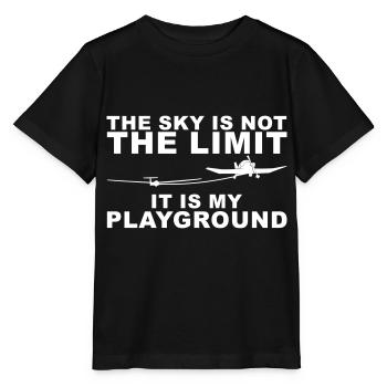 playground glider glider glide - Stanley/Stella MINI CREATOR Kids’ T-Shirt - black - Front - Mikhail (115cm)