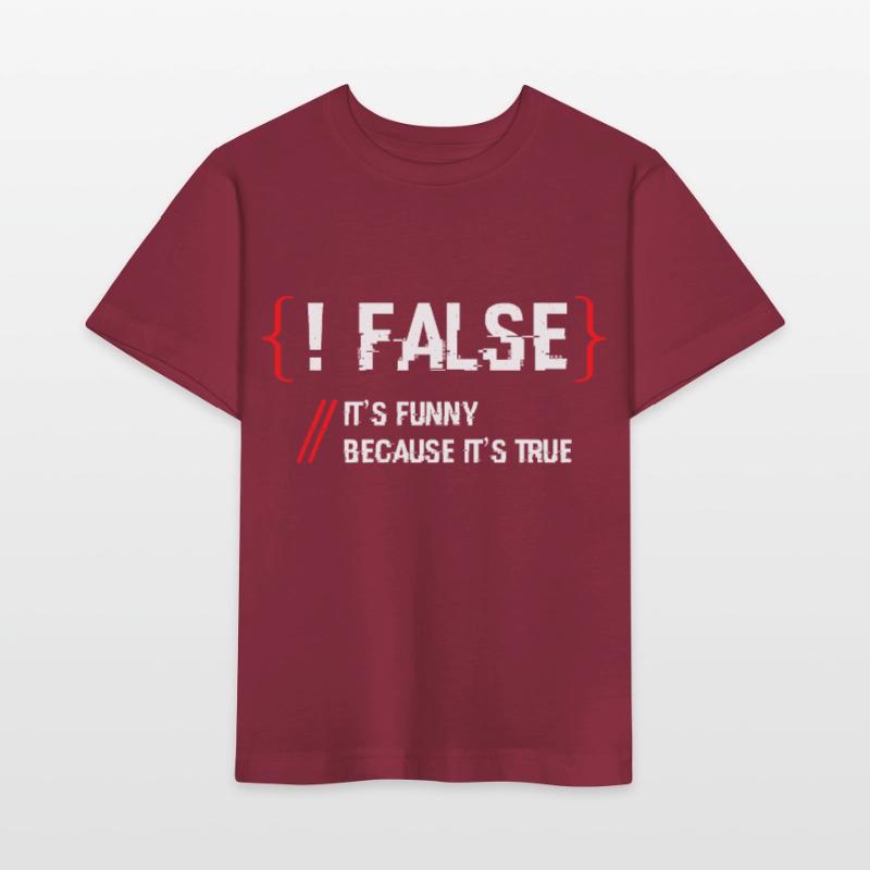 False Programmer Stanley/Stella MINI CREATOR Kids’ T-Shirt
