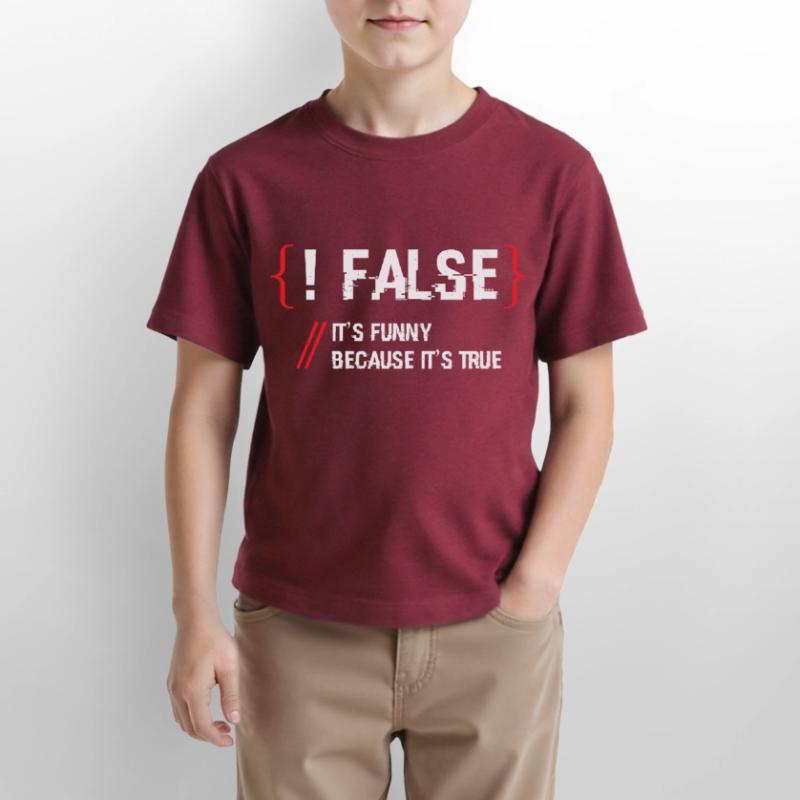 False Programmer Stanley/Stella MINI CREATOR Kids’ T-Shirt