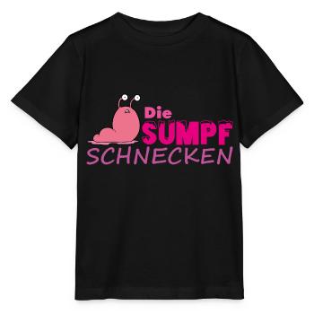 Muddy run shirt mud Lauf Matsch Schnecken obstacle - Stanley/Stella Kinder T-Shirt MINI CREATOR  - Schwarz - Vorne - Mikhail (115cm)