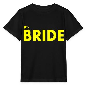 Bride - Stanley/Stella Kinder T-Shirt MINI CREATOR  - Schwarz - Vorne - Mikhail (115cm)