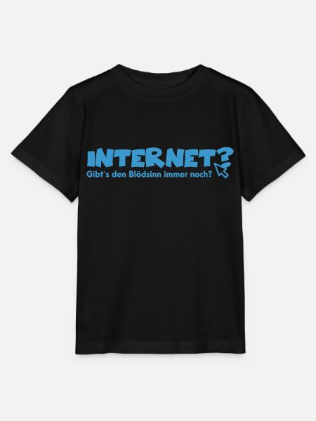Internet Shirt - Stanley/Stella Kinder T-Shirt MINI CREATOR  - Schwarz