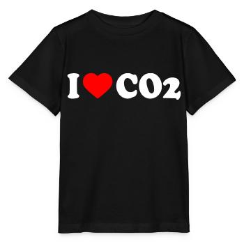 I love co2 - T-shirt bio MINI CREATOR Stanley/Stella Enfant - noir - Devant - Mikhail (115cm)