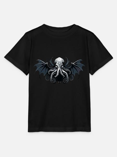 Cthulhu Lord and Savior Monster Horror T-Shirt - Stanley/Stella Kinder T-Shirt MINI CREATOR - Schwarz