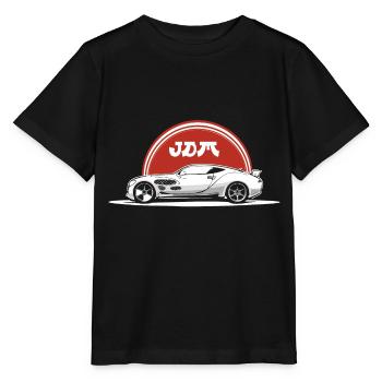 JDM Japan Motorsport Tuning Auto Drift Tuner Voiture - T-shirt bio MINI CREATOR Stanley/Stella Enfant - noir - Devant - Mikhail (115cm)