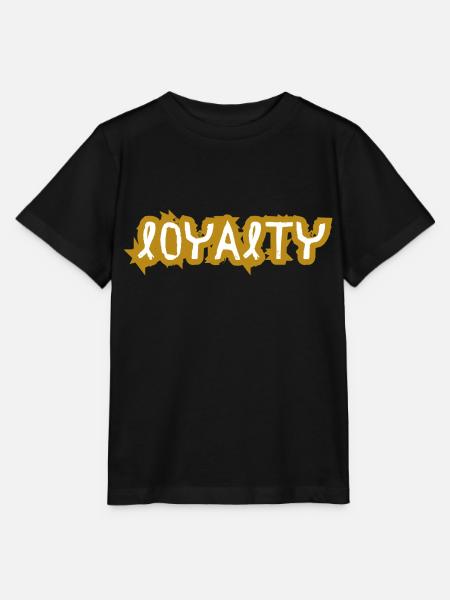 Loyalty - Stanley/Stella Kinder T-Shirt MINI CREATOR - Schwarz