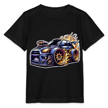 Voiture de sport tuning voiture - T-shirt bio MINI CREATOR Stanley/Stella Enfant - noir - Devant - Mikhail (115cm)
