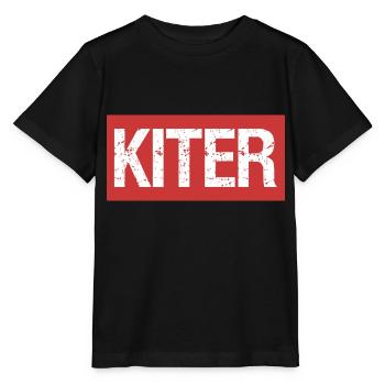 Kiter - Stanley/Stella Kinder T-Shirt MINI CREATOR  - Schwarz - Vorne - Mikhail (115cm)
