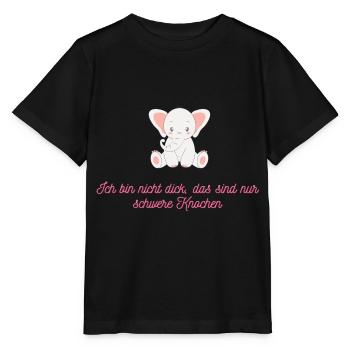 schwere Knochen - Stanley/Stella Kinder T-Shirt MINI CREATOR  - Schwarz - Vorne - Mikhail (115cm)