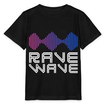 Spectre de rave - T-shirt bio MINI CREATOR Stanley/Stella Enfant - noir - Devant - Mikhail (115cm)