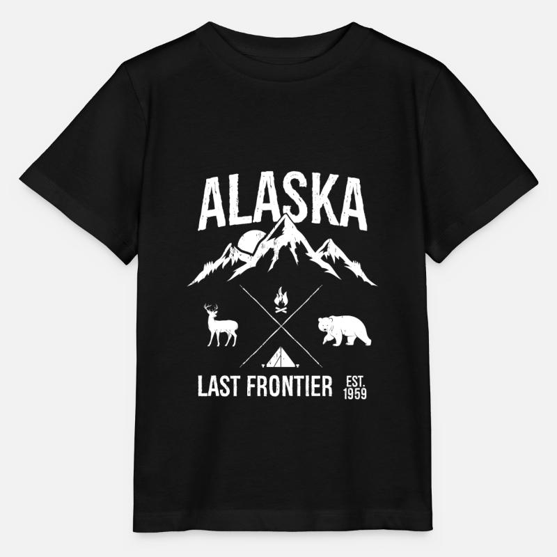 Alaska - Stanley/Stella Kinder T-Shirt MINI CREATOR  - Schwarz