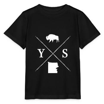 Yellowstone - Stanley/Stella MINI CREATOR Kids’ T-Shirt - black - Front - Mikhail (115cm)