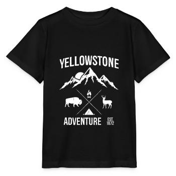 Yellowstone - Stanley/Stella MINI CREATOR Kids’ T-Shirt - black - Front - Mikhail (115cm)