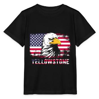Yellowstone - Stanley/Stella MINI CREATOR Kids’ T-Shirt - black - Front - Mikhail (115cm)